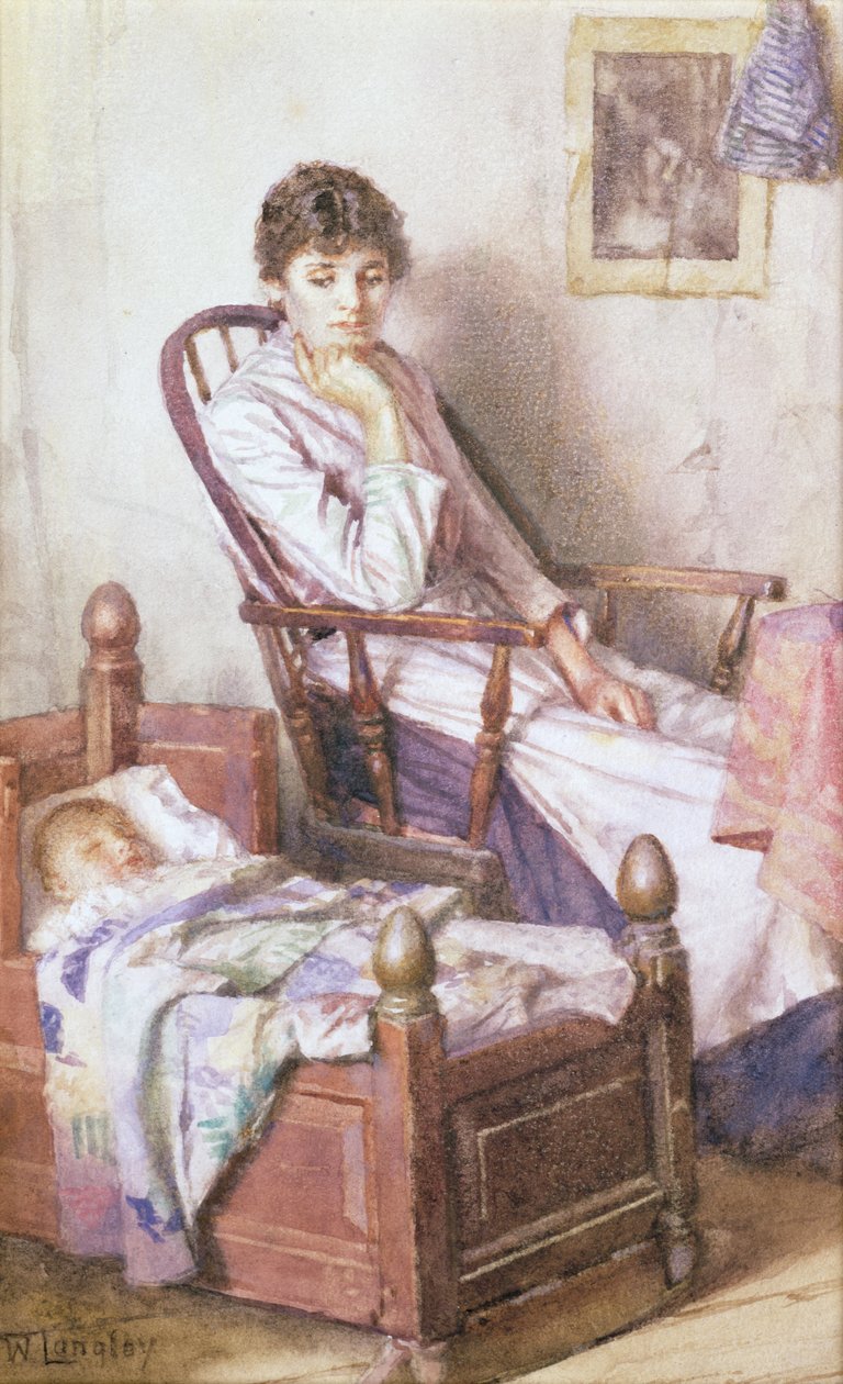 Yksinäisyytensä ruusuinen idoli tekijältä Walter Langley