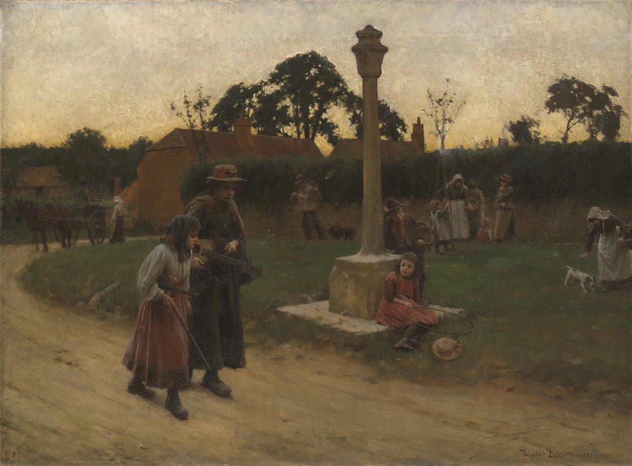Vaeltavat muusikot tekijältä Walter Langley