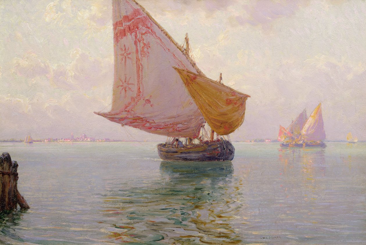 Venetsia (öljy kankaalle) tekijältä Walter Launt Palmer