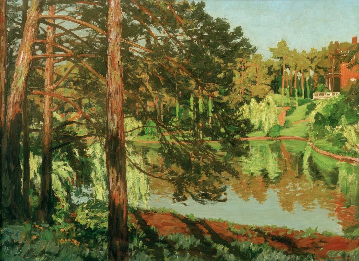 Aus dem Grunewald tekijältä Walter Leistikow