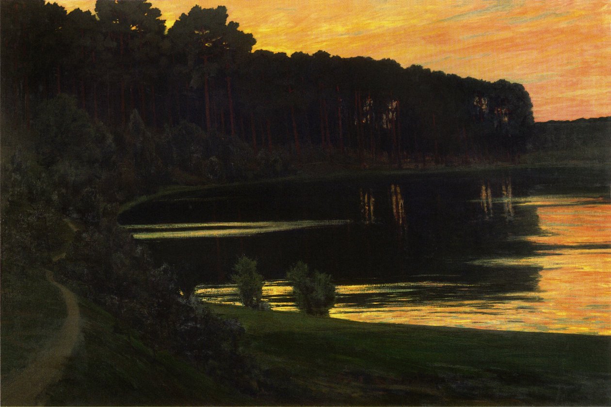 Saksa: Grunewaldsee Grunewaldjärvi Grunewaldjärvi


Vaihtoehtoiset nimet: Saksan kieli: Sonnenuntergang über dem Grunewaldsee Lake Grunewald tekijältä Walter Leistikow