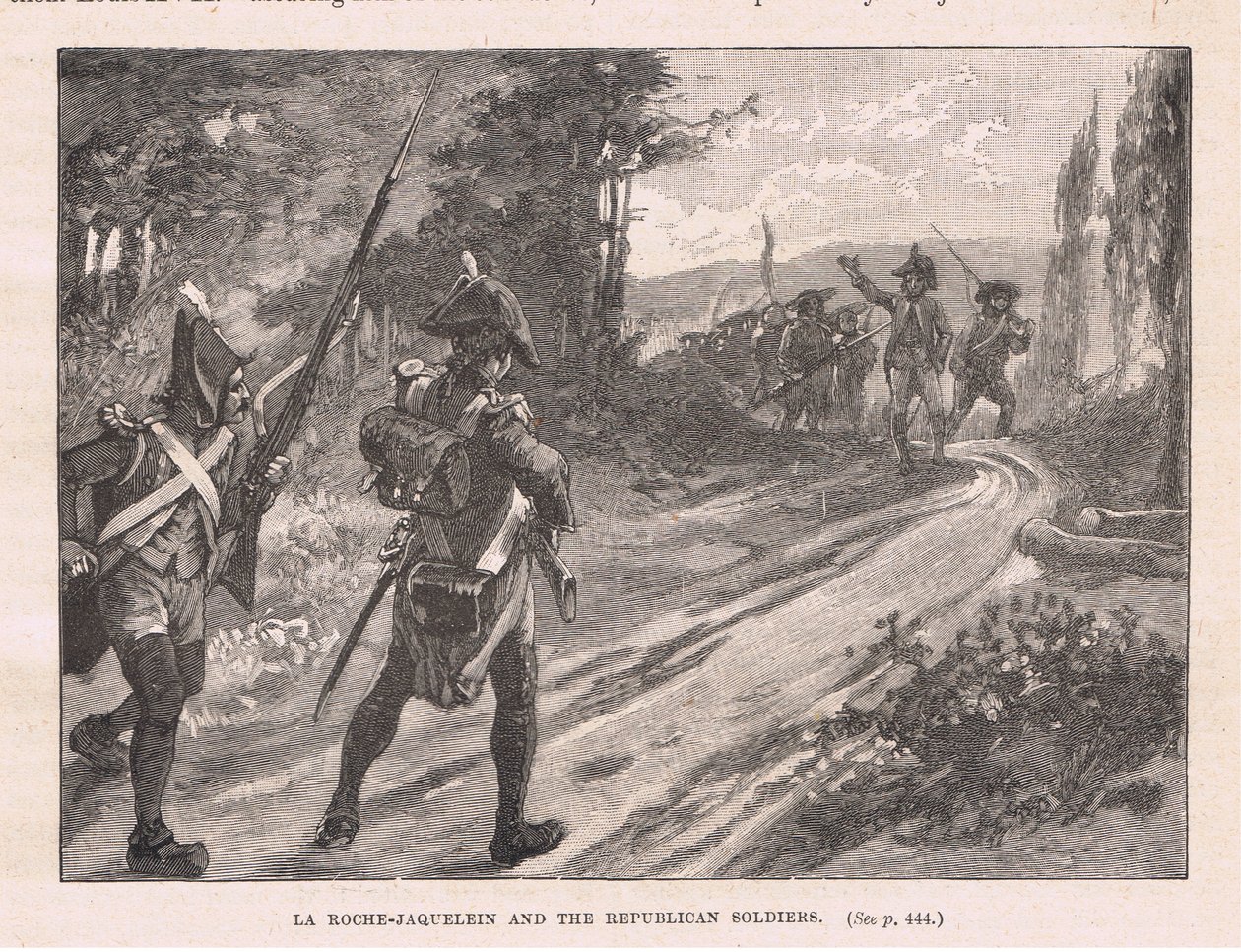 La Roche Jaquelein ja republikaanisotilaat 1795 jKr tekijältä Walter Paget