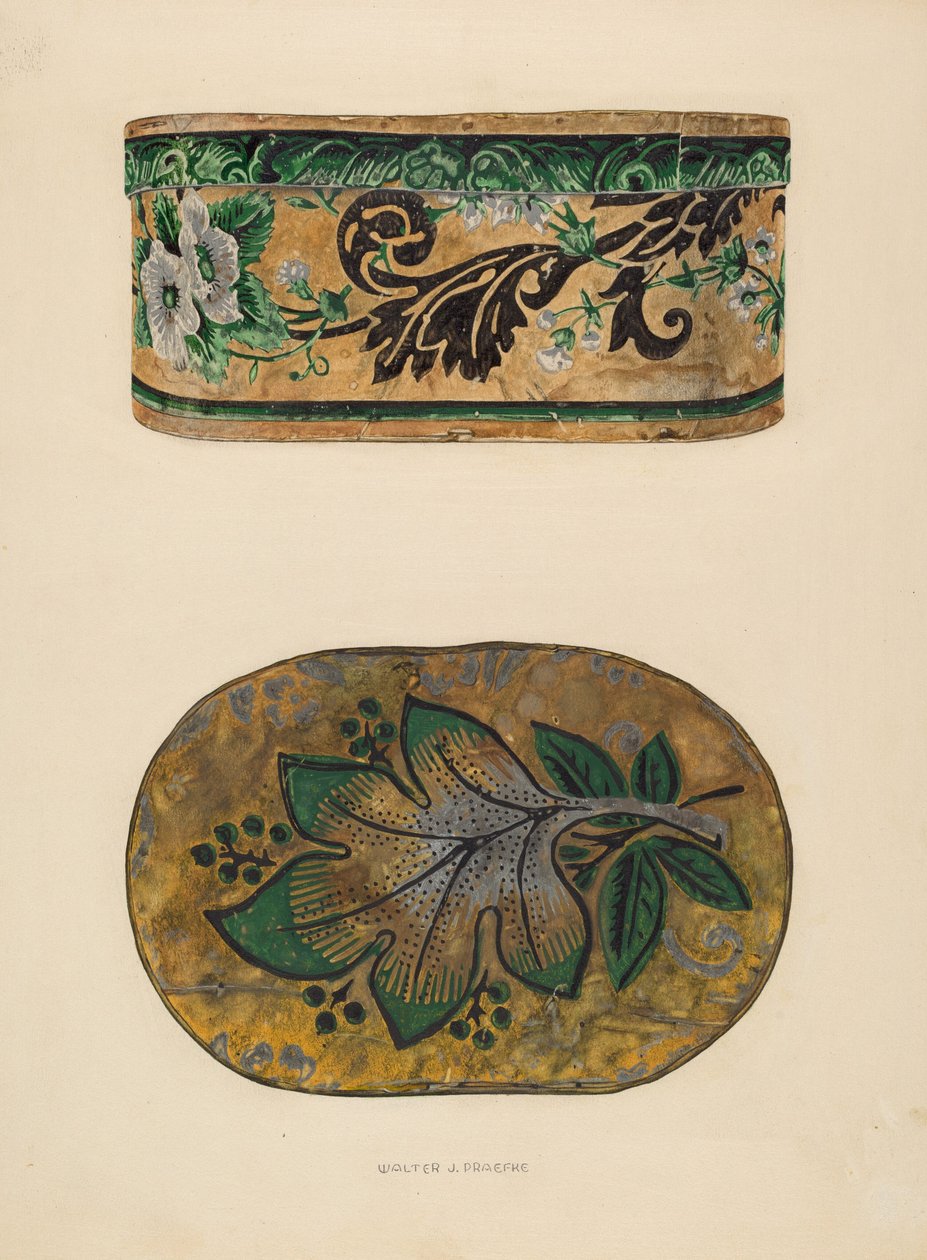Hat Box, c. 1937. tekijältä Walter Praefke