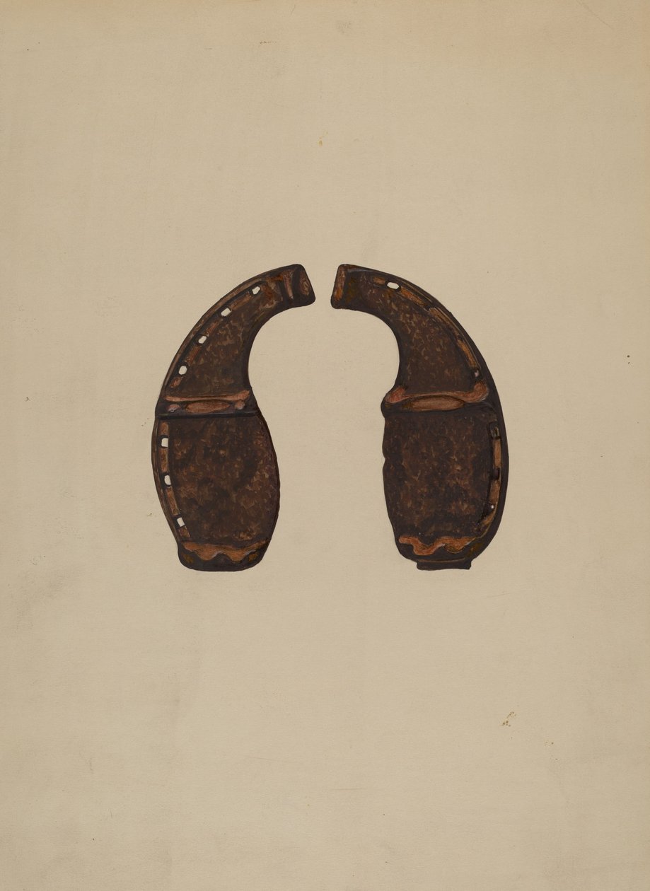 Ox Shoes, c. 1936. tekijältä Walter Praefke