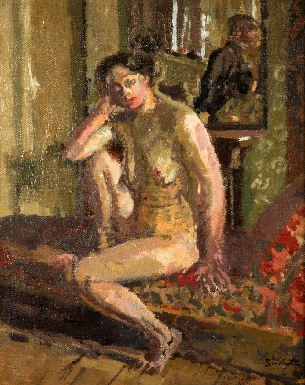 Sisustus Nude tekijältä Walter Richard Sickert