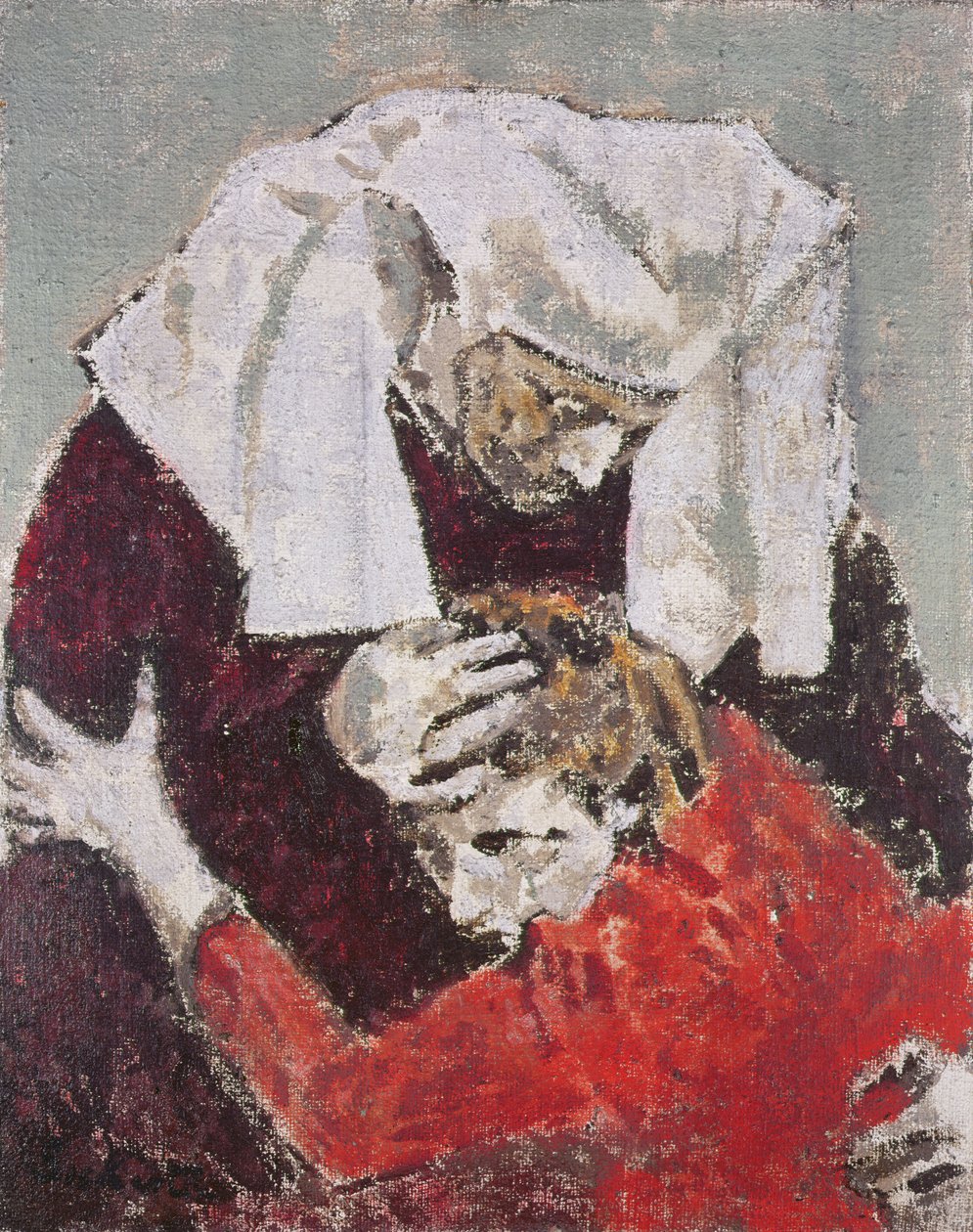Julia ja hänen sairaanhoitajansa, 1935/6 tekijältä Walter Richard Sickert