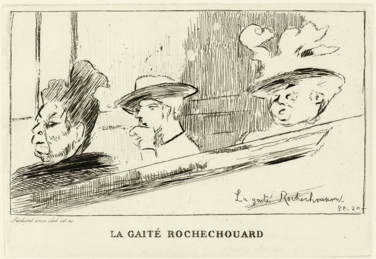 La Guite Rochechuart tekijältä Walter Richard Sickert