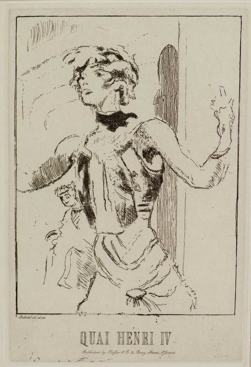 Quai Henry IV tekijältä Walter Richard Sickert