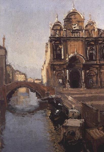 Scuola Grande di San Marco ja Rio dei Mendicanti, Venetsia tekijältä Walter Richard Sickert