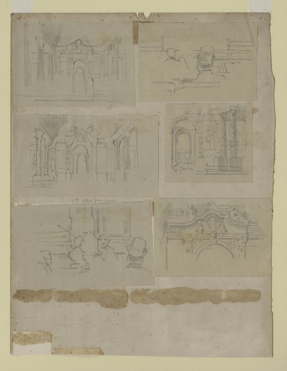 Useita tutkimuksia (kynä paperille) tekijältä Walter Richard Sickert