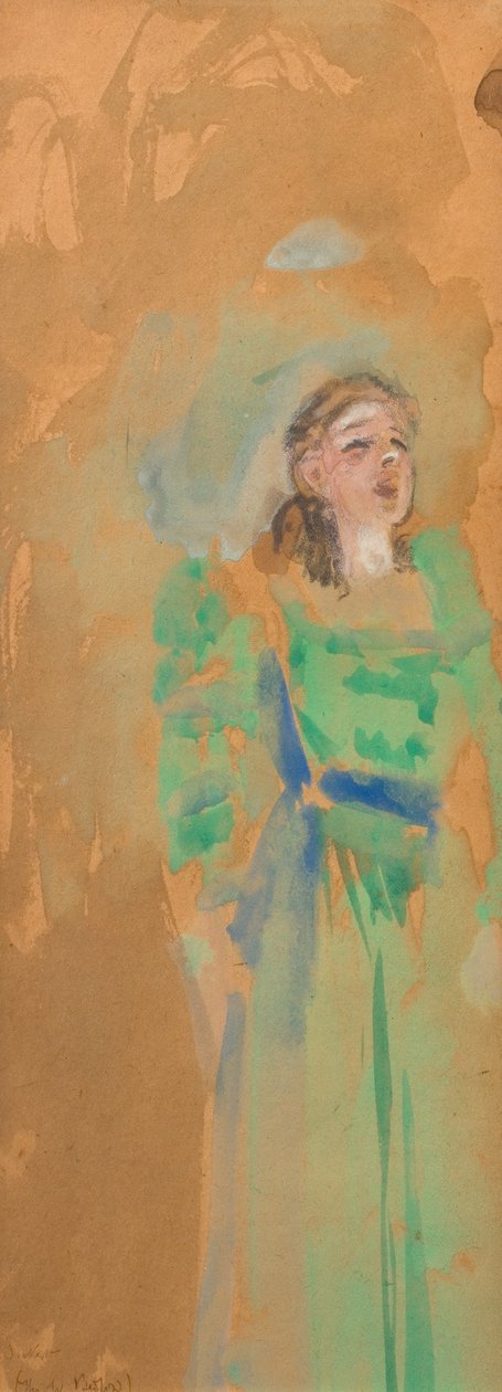 Laulaja Old Bedfordissa tekijältä Walter Richard Sickert