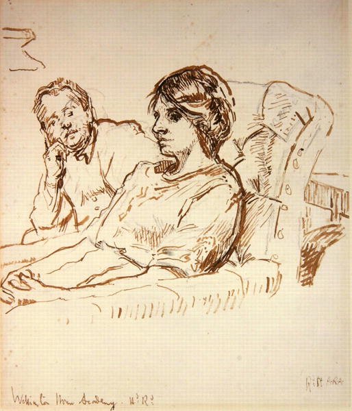 Tutkimus "Hubby ja Marie" tekijältä Walter Richard Sickert