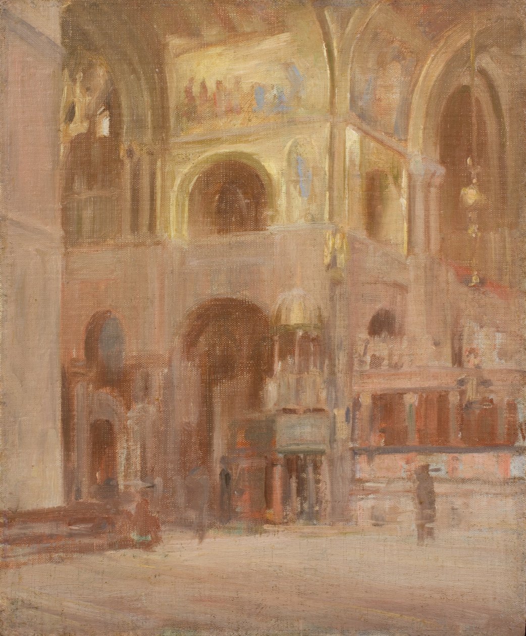 Tutkimus Pyhän Markuksen sisätilaa varten, Venetsia tekijältä Walter Richard Sickert