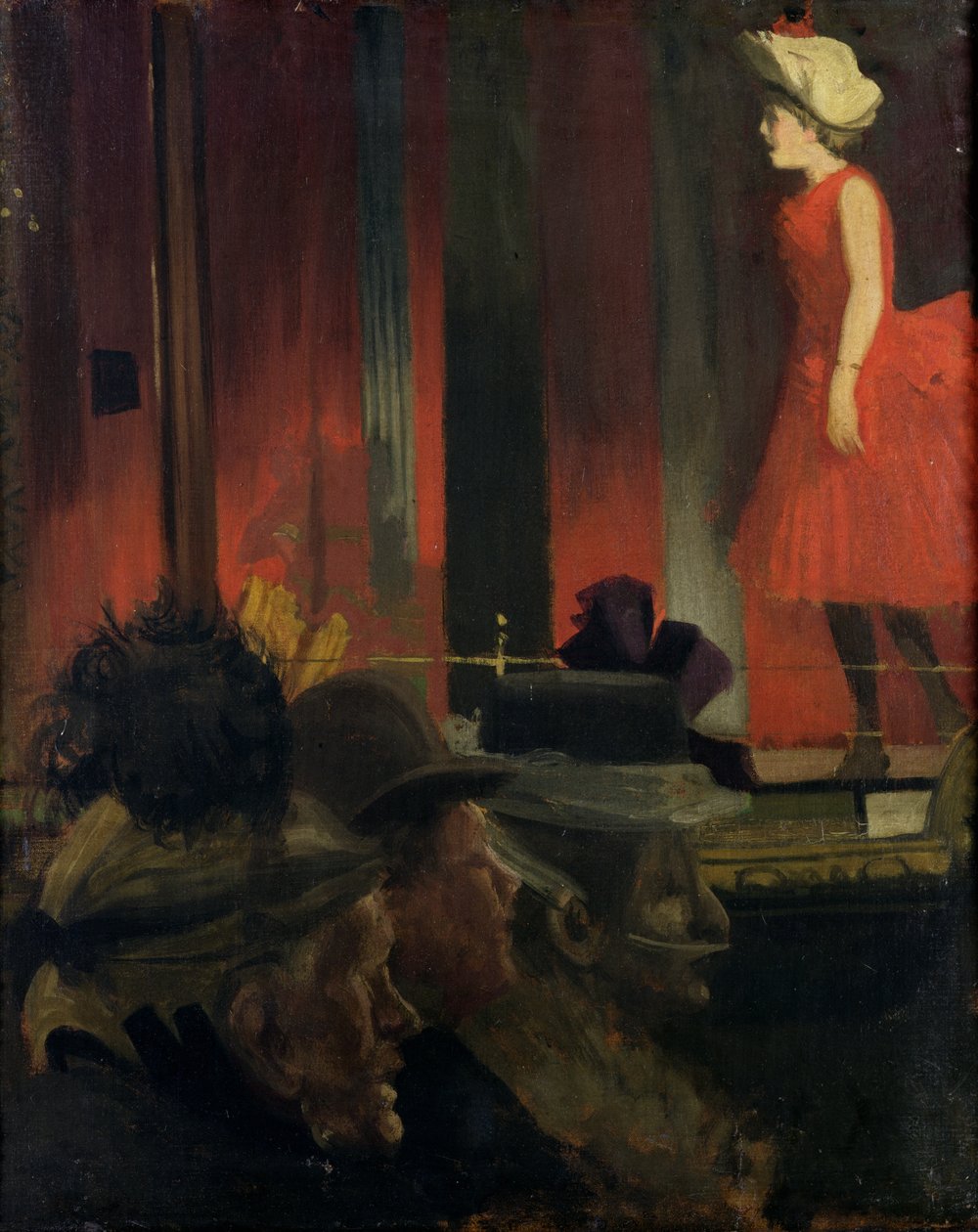 Musiikkitalo, 1889 tekijältä Walter Richard Sickert