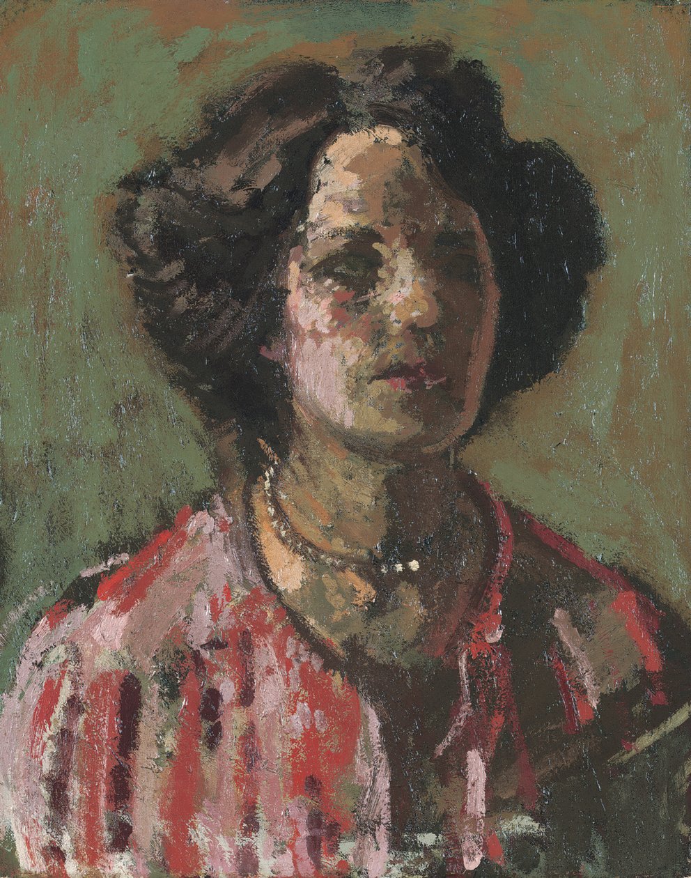 Helmikaulakoru, n. 1907-1908 tekijältä Walter Richard Sickert