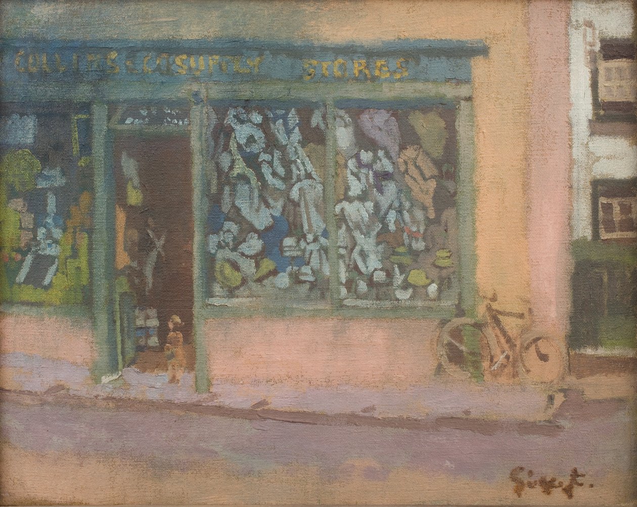 The Shop, Chagford tekijältä Walter Richard Sickert