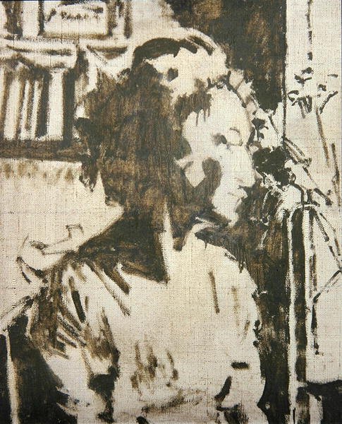 Therese Lessore (öljy kankaalle) tekijältä Walter Richard Sickert