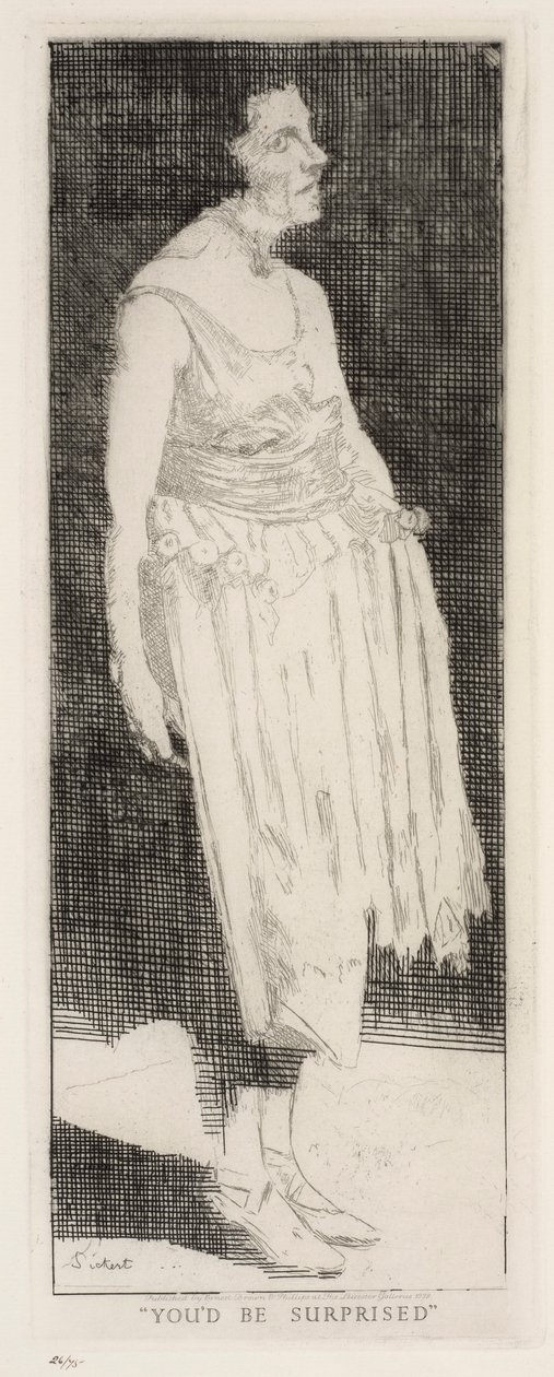 Olisit yllättynyt tekijältä Walter Richard Sickert