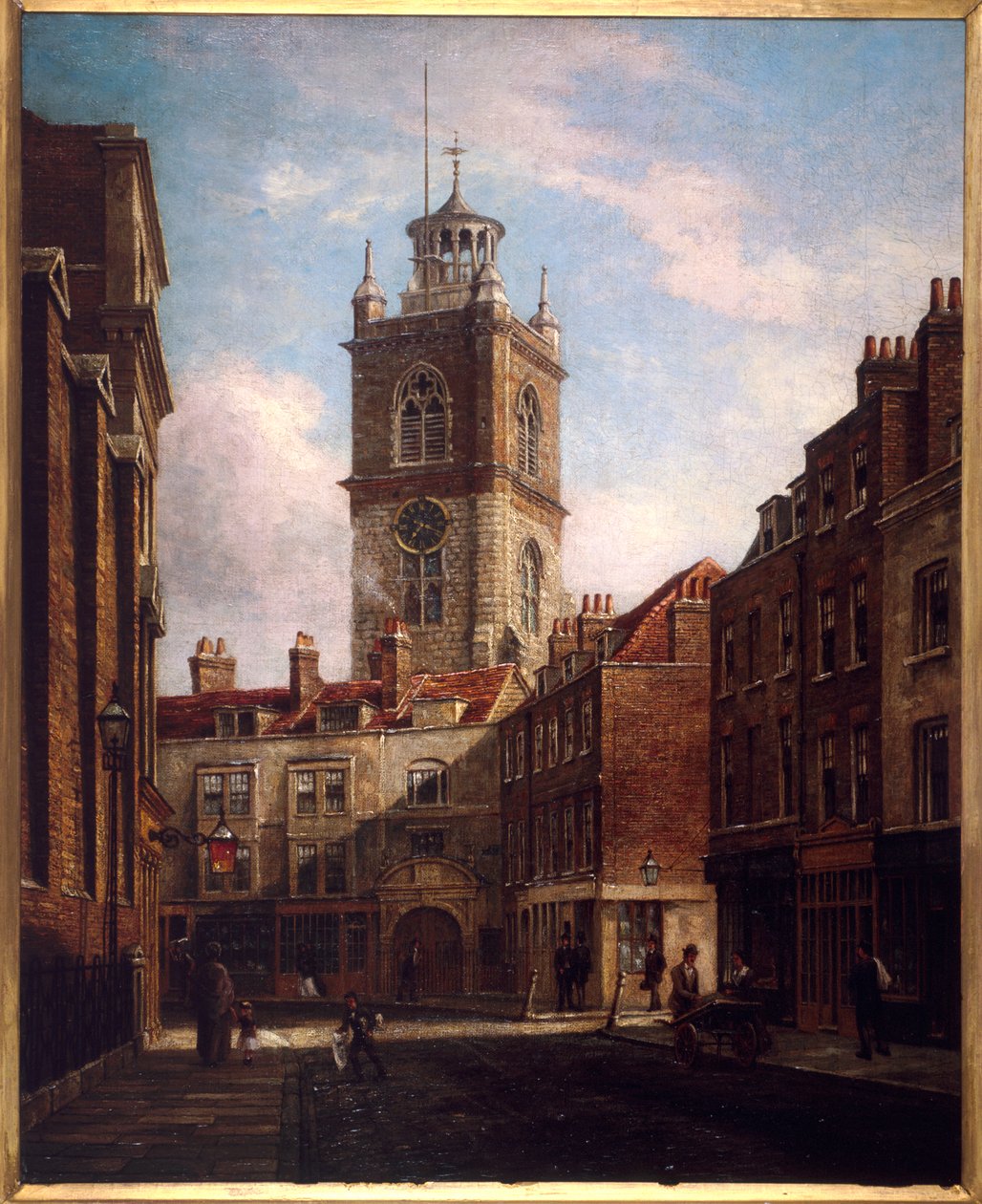 Fore Street ja St Giles ilman Cripplegatea tekijältä Walter Riddle