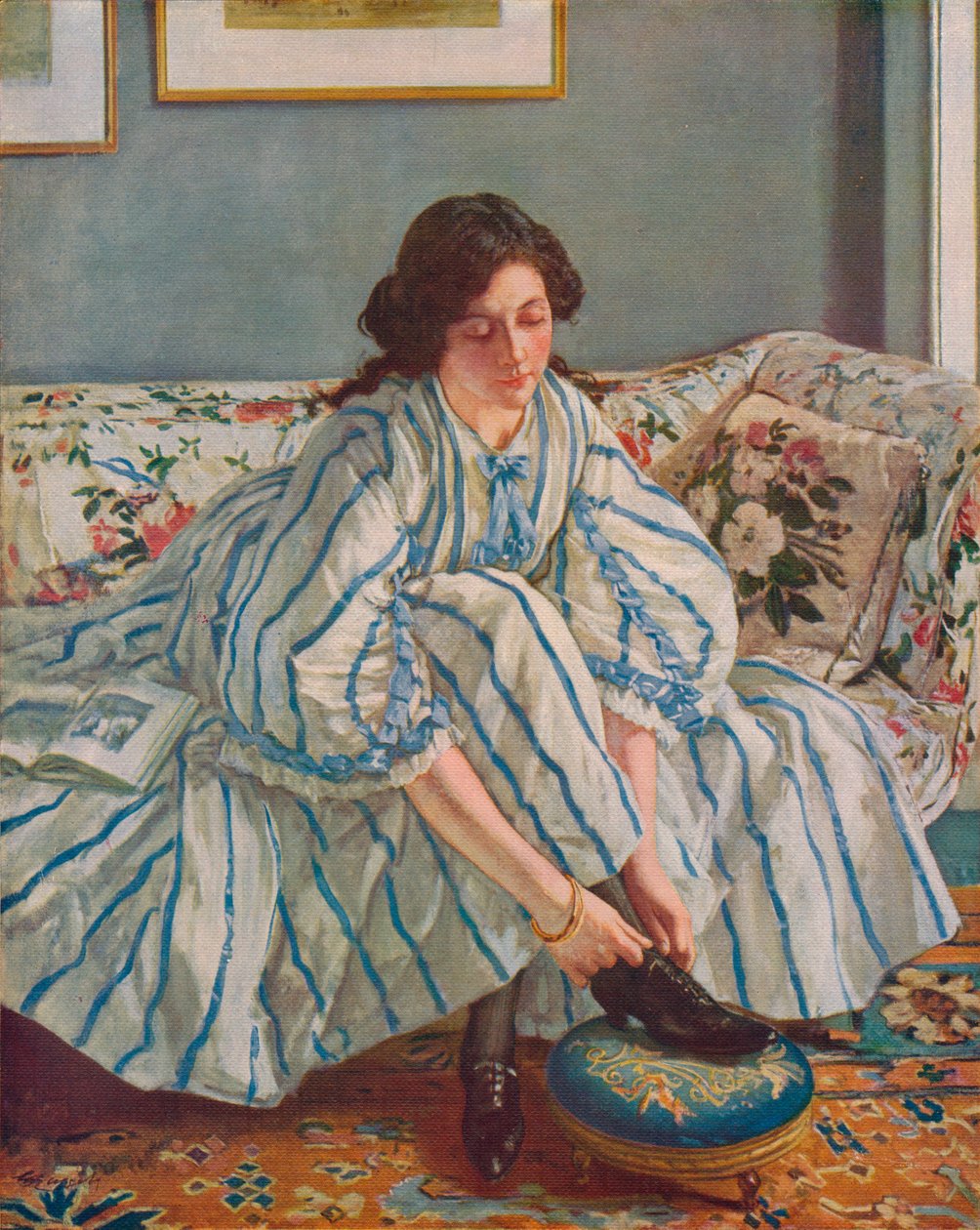 Kengännauha, 1900-luku tekijältä Walter Russell