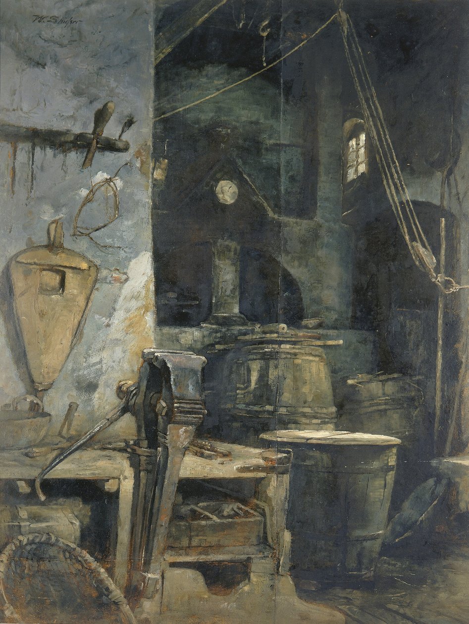 Bell Foundry, Saksa tekijältä Walter Shirlaw