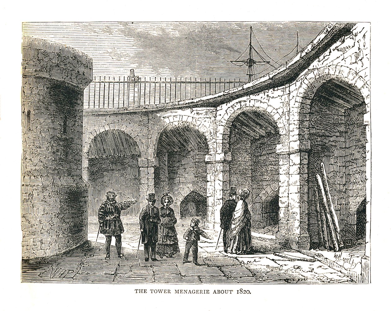Tower Managerie, 1878 tekijältä Walter Thornbury