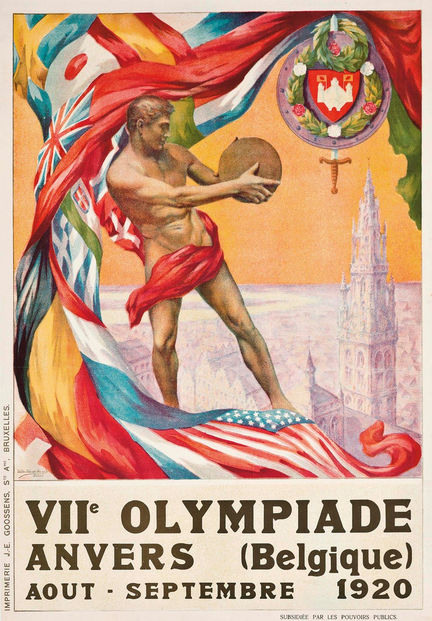 Antwerpenin kesäolympialaiset 1920, 1920. tekijältä Walter van der Ven
