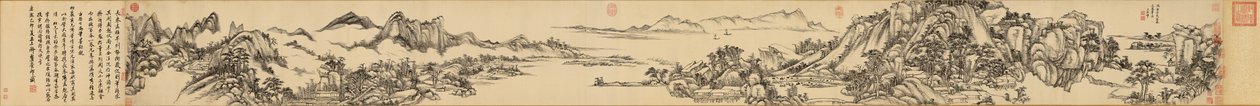 Fuchun-vuoret tekijältä Wang Yuanqi
