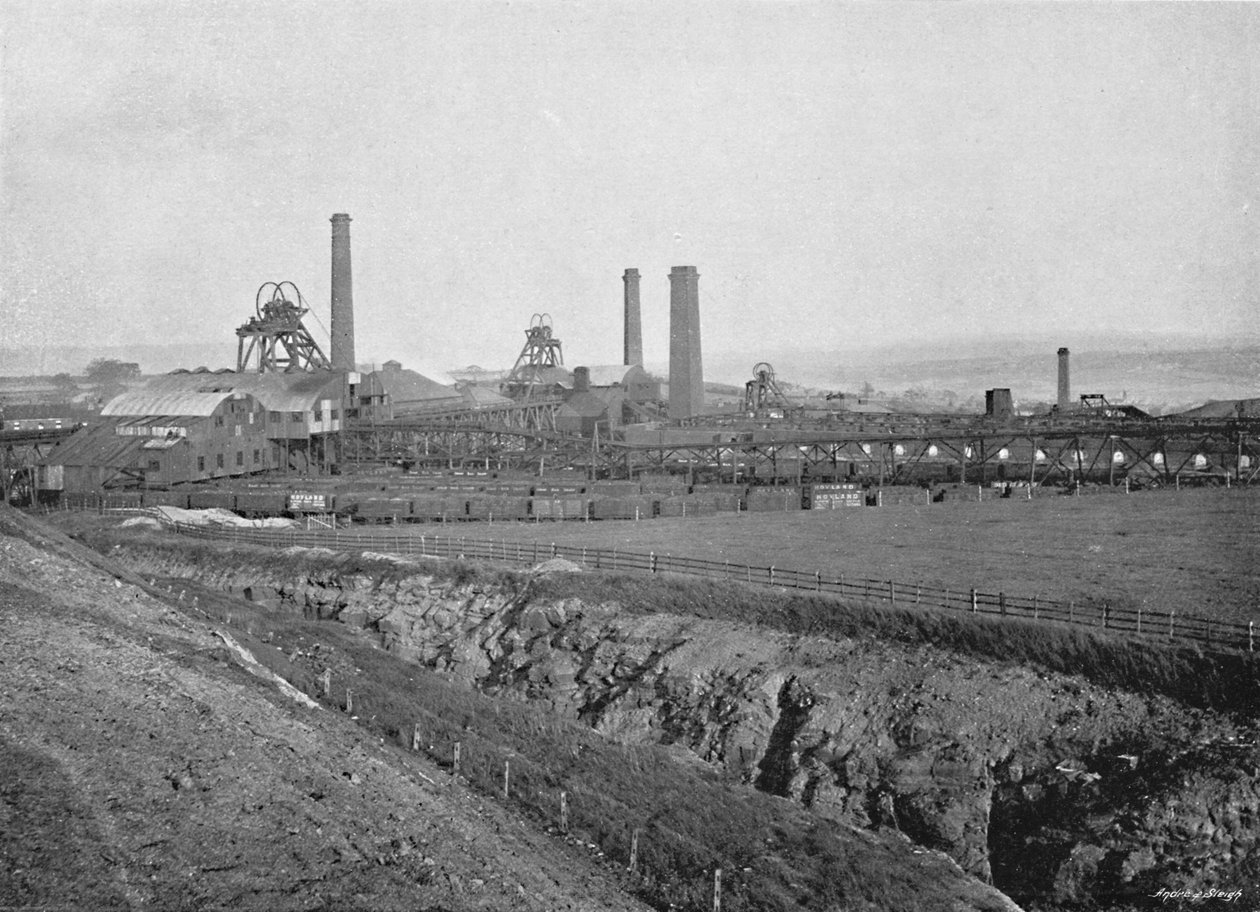 Hoyland Silkstone Collieries, Yorkshire, 1896 tekijältä Warner Gothard