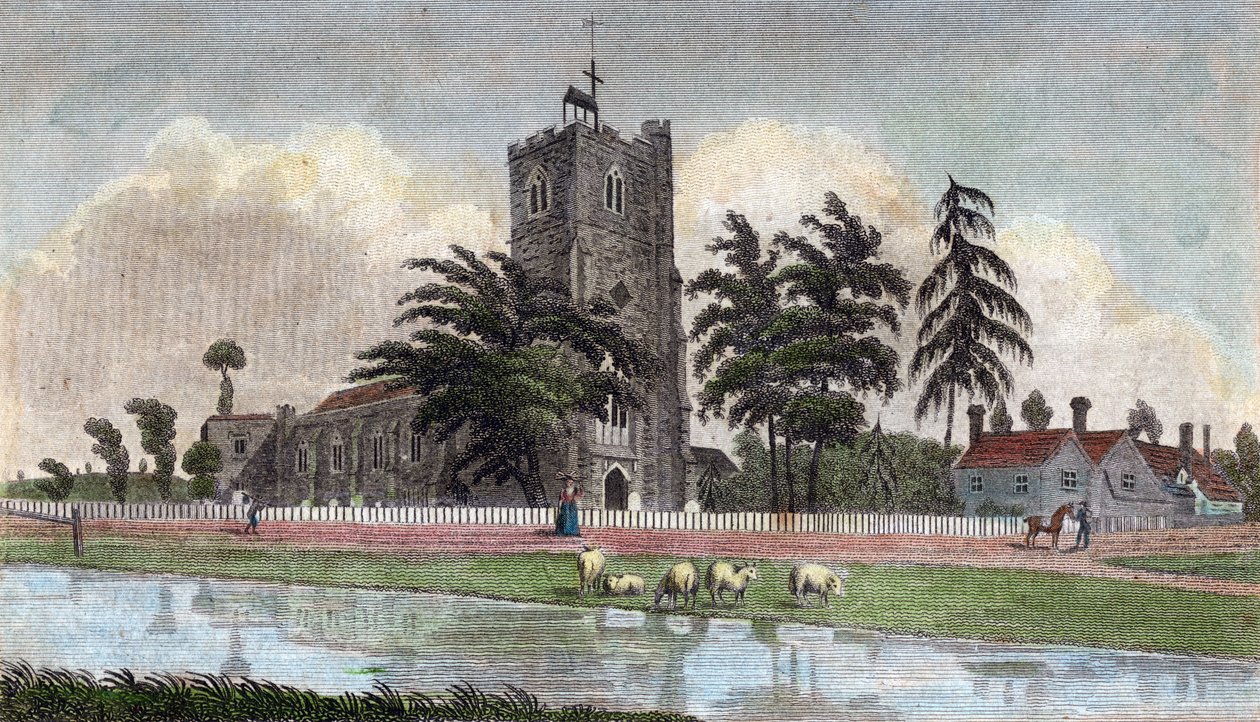 Broxbourne, Hertfordshire, 1800-luku tekijältä Warren