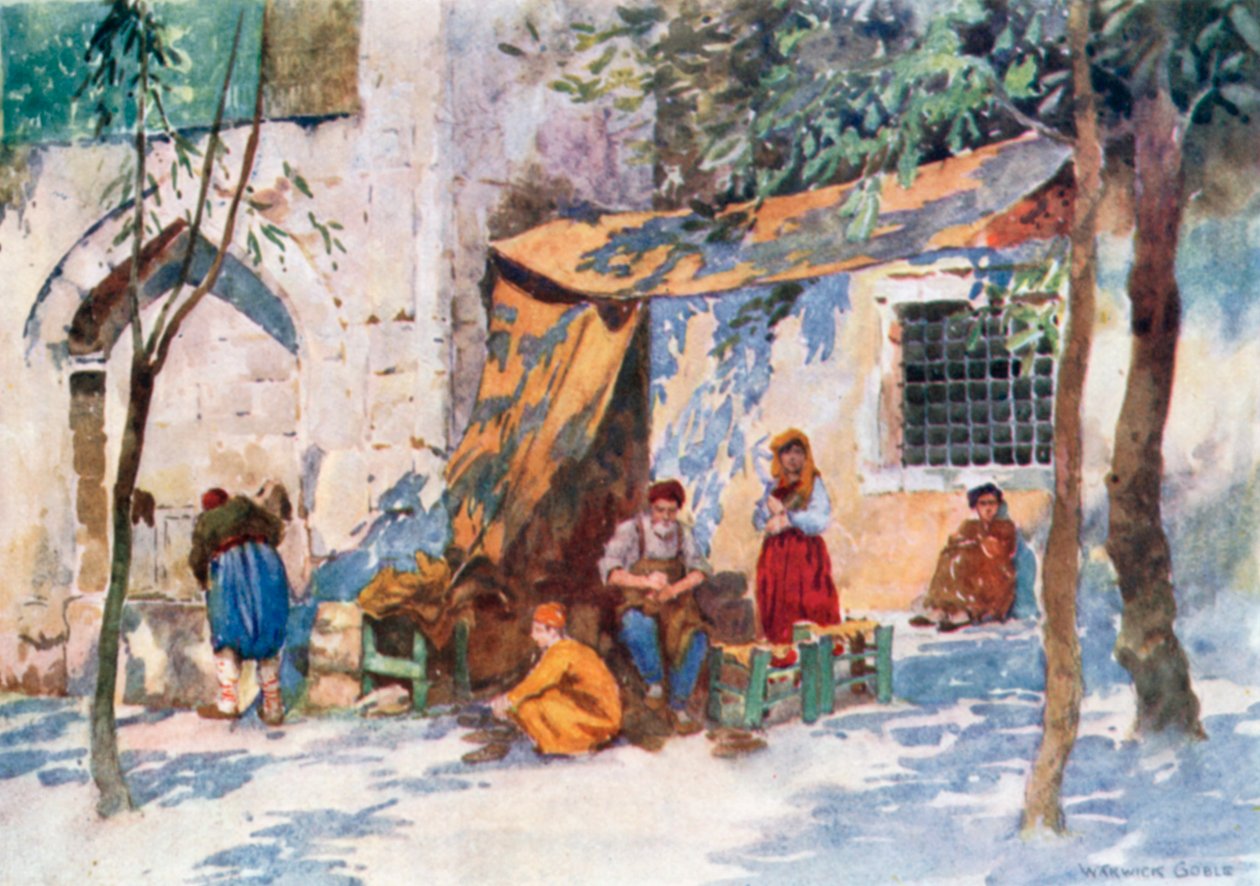 Shoemaker, Stamboul (värilitro) tekijältä Warwick (after) Goble