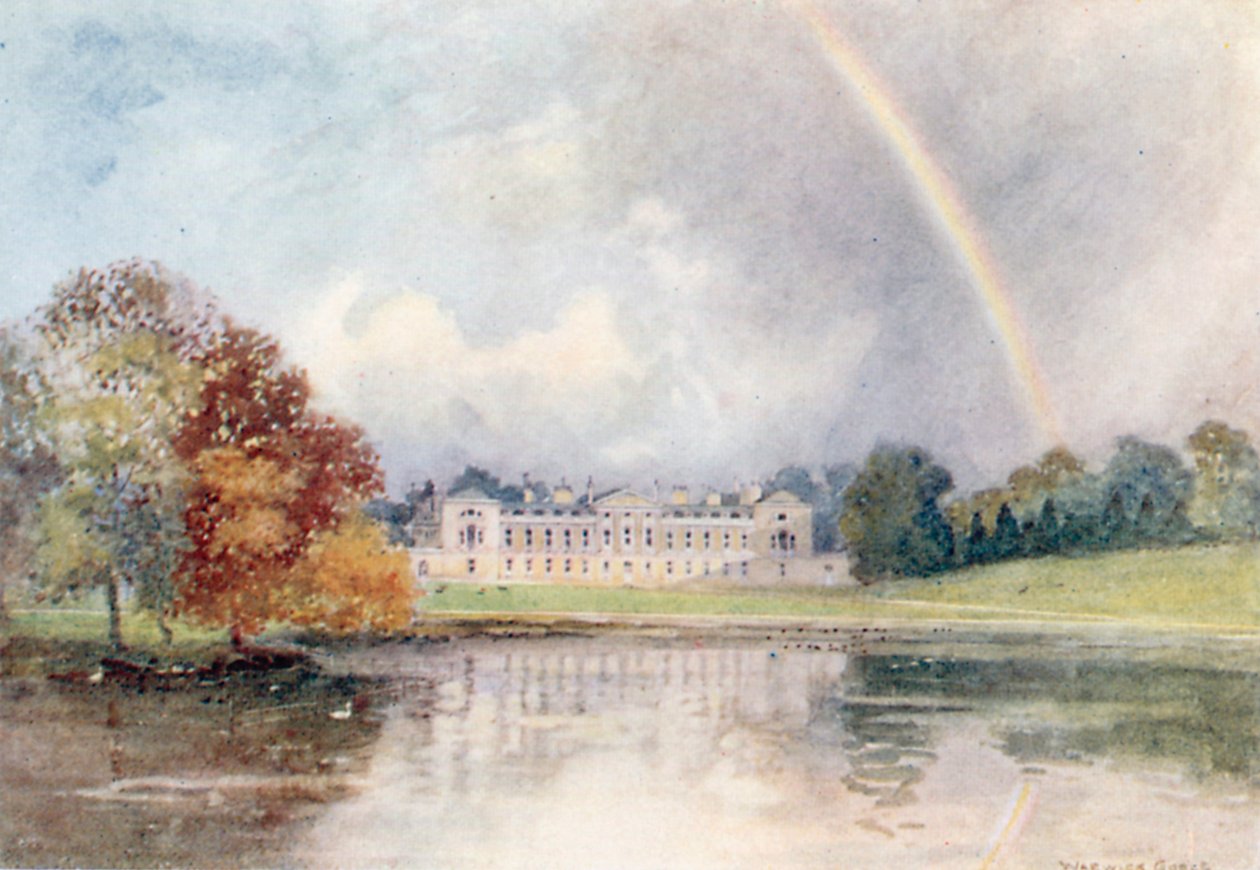 Woburn Abbey (värilitro) tekijältä Warwick (after) Goble