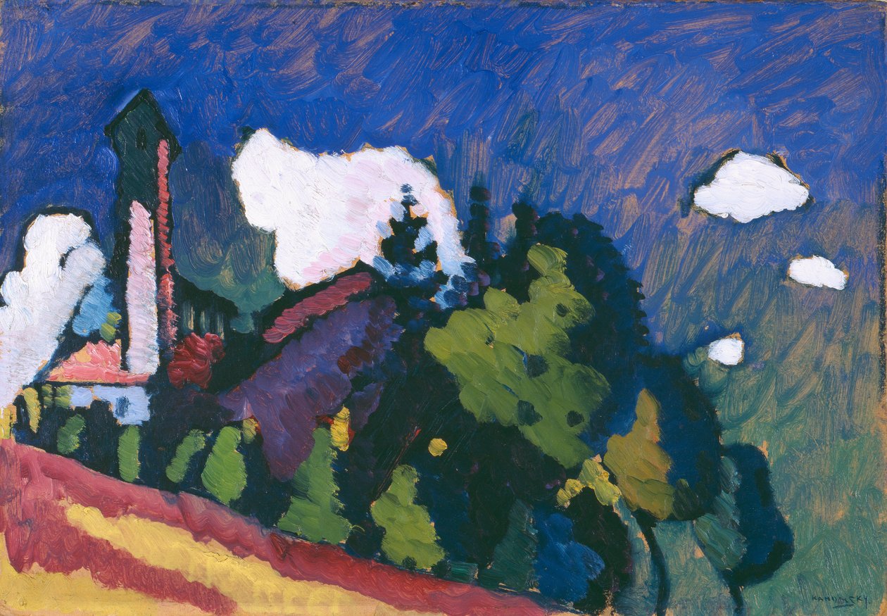 В. Кандинский. Пейзаж tekijältä Wassily Kandinsky