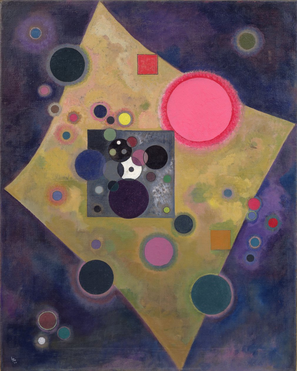 Accent en Rose, 1926 tekijältä Wassily Kandinsky