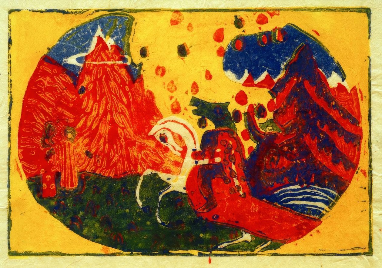 Berge tekijältä Wassily Kandinsky