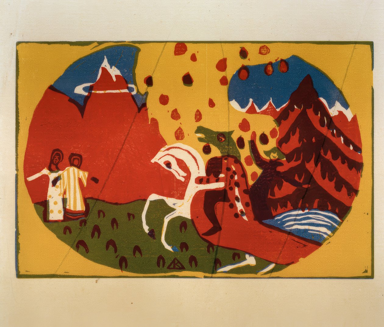 Berge tekijältä Wassily Kandinsky