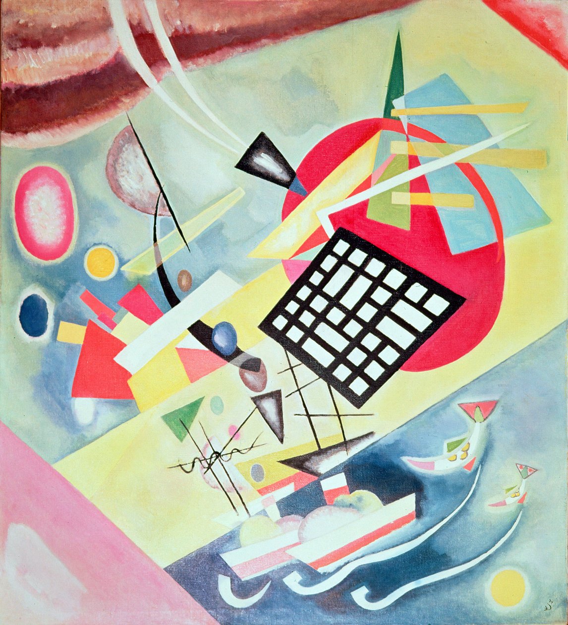 Huonekalut ja erilaiset esineet 1100- ja 1300-luvuilta tekijältä Wassily Kandinsky