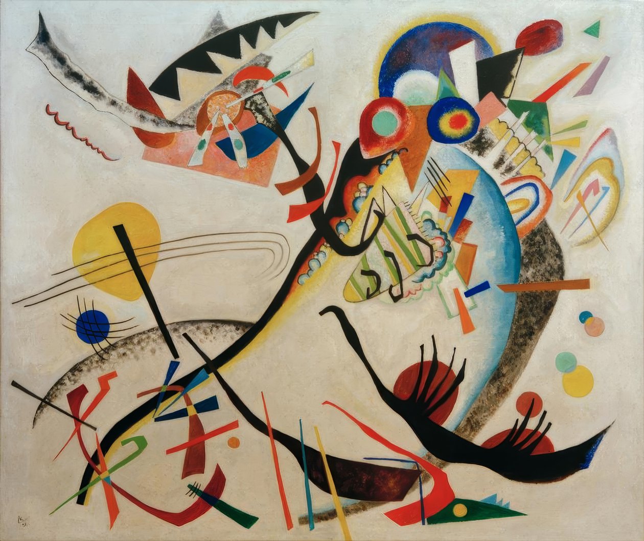Blaues-segmentti tekijältä Wassily Kandinsky