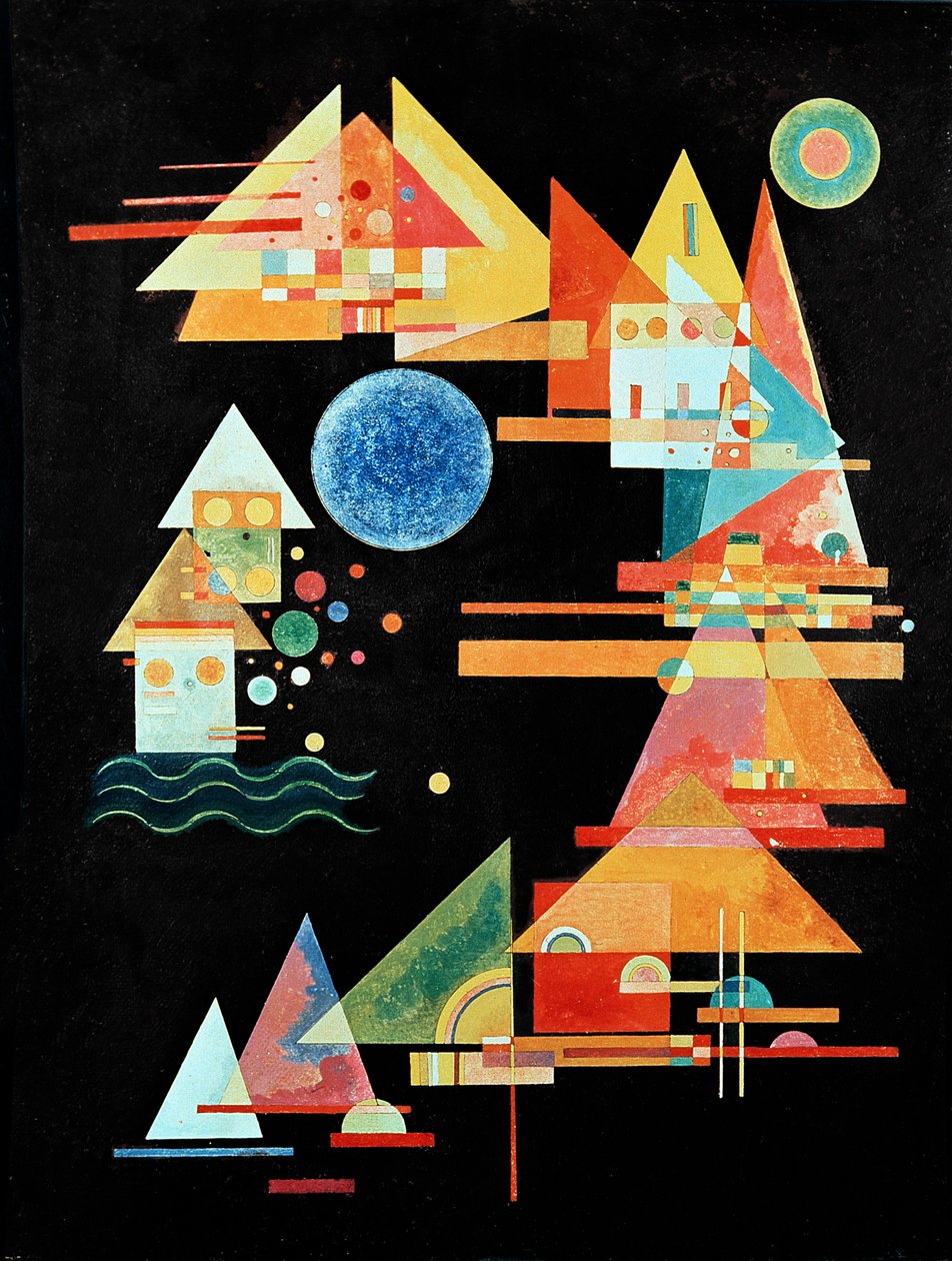 Huonekalut ja erilaiset esineet 1100- ja 1300-luvuilta tekijältä Wassily Kandinsky