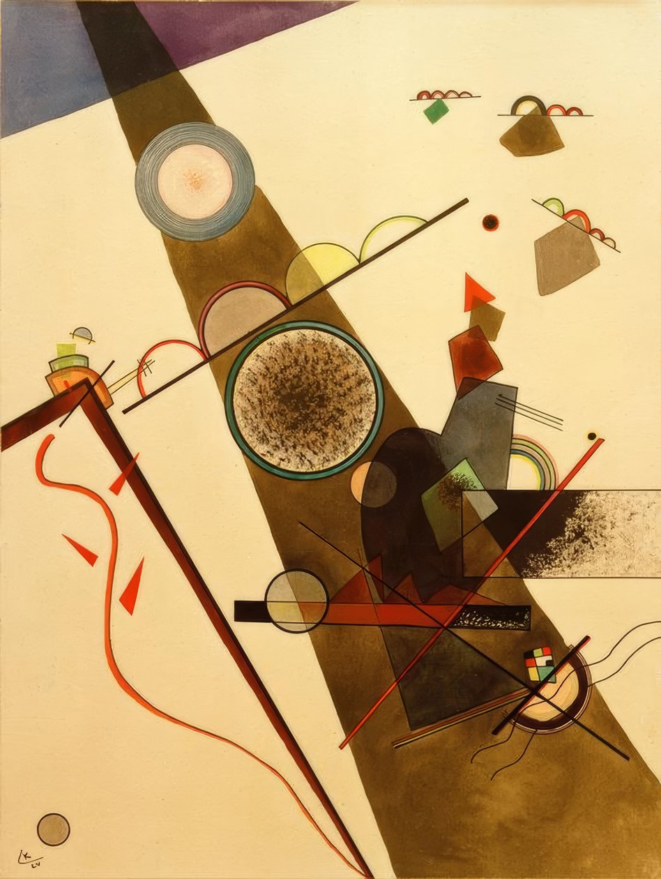 Brauner Strahl tekijältä Wassily Kandinsky