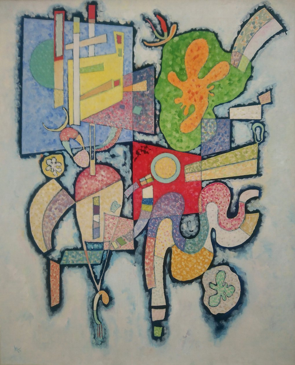 Kompleksi yksinkertainen tekijältä Wassily Kandinsky
