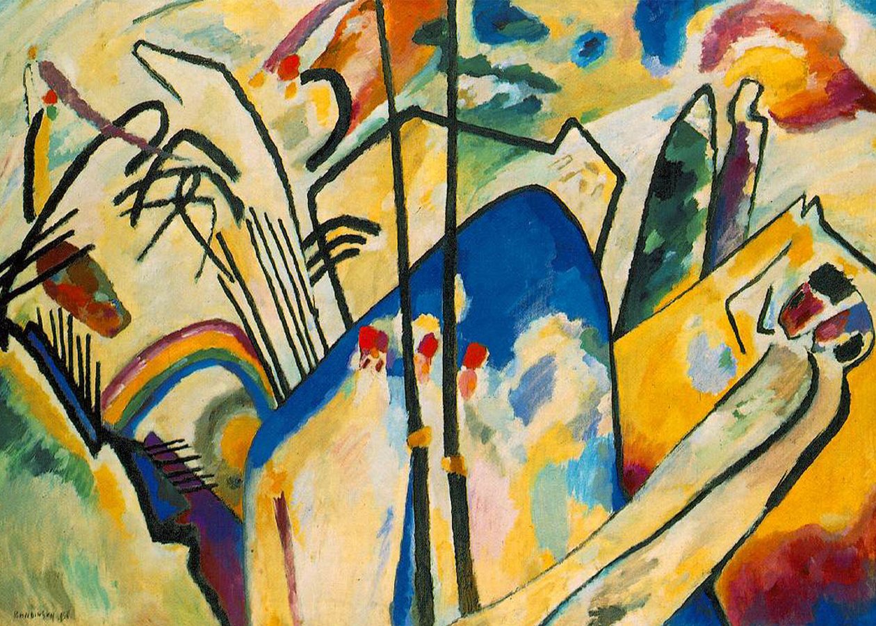 Sävellys tekijältä Wassily Kandinsky