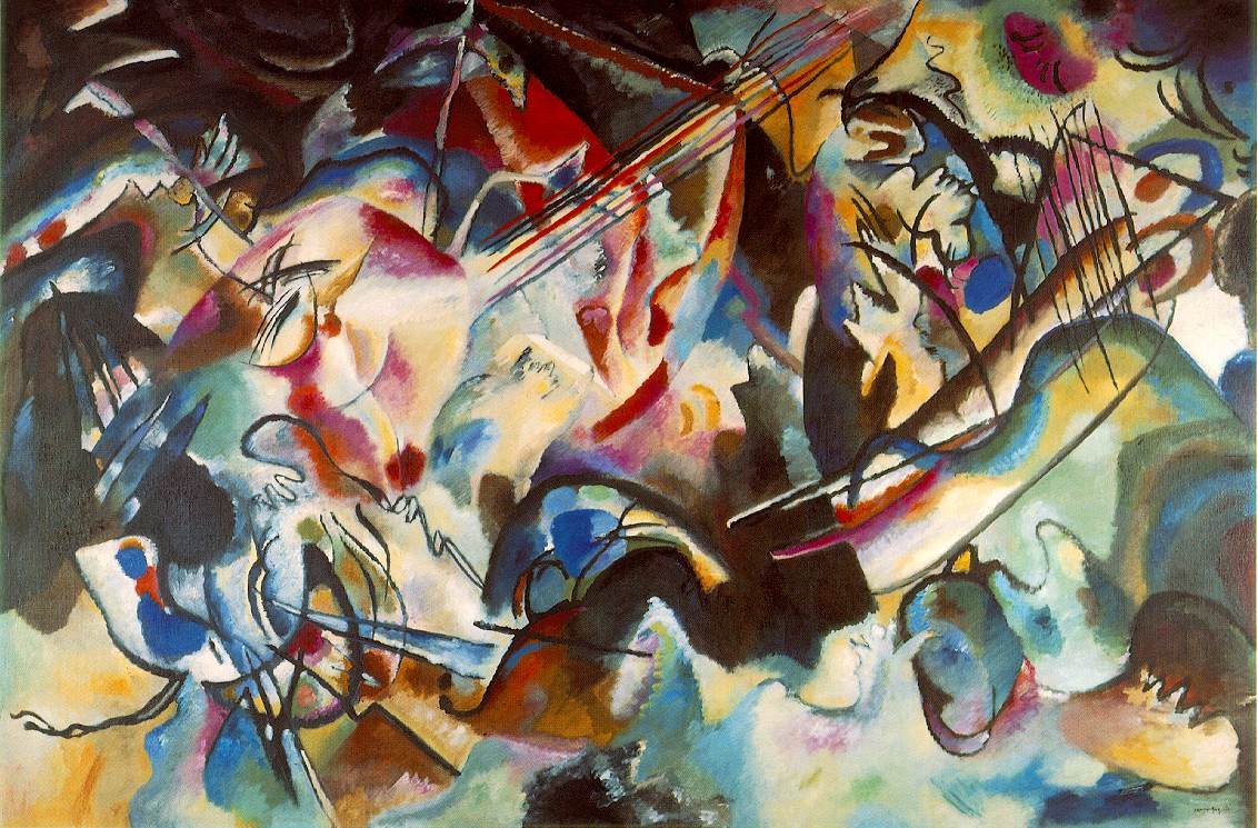 Sävellys tekijältä Wassily Kandinsky