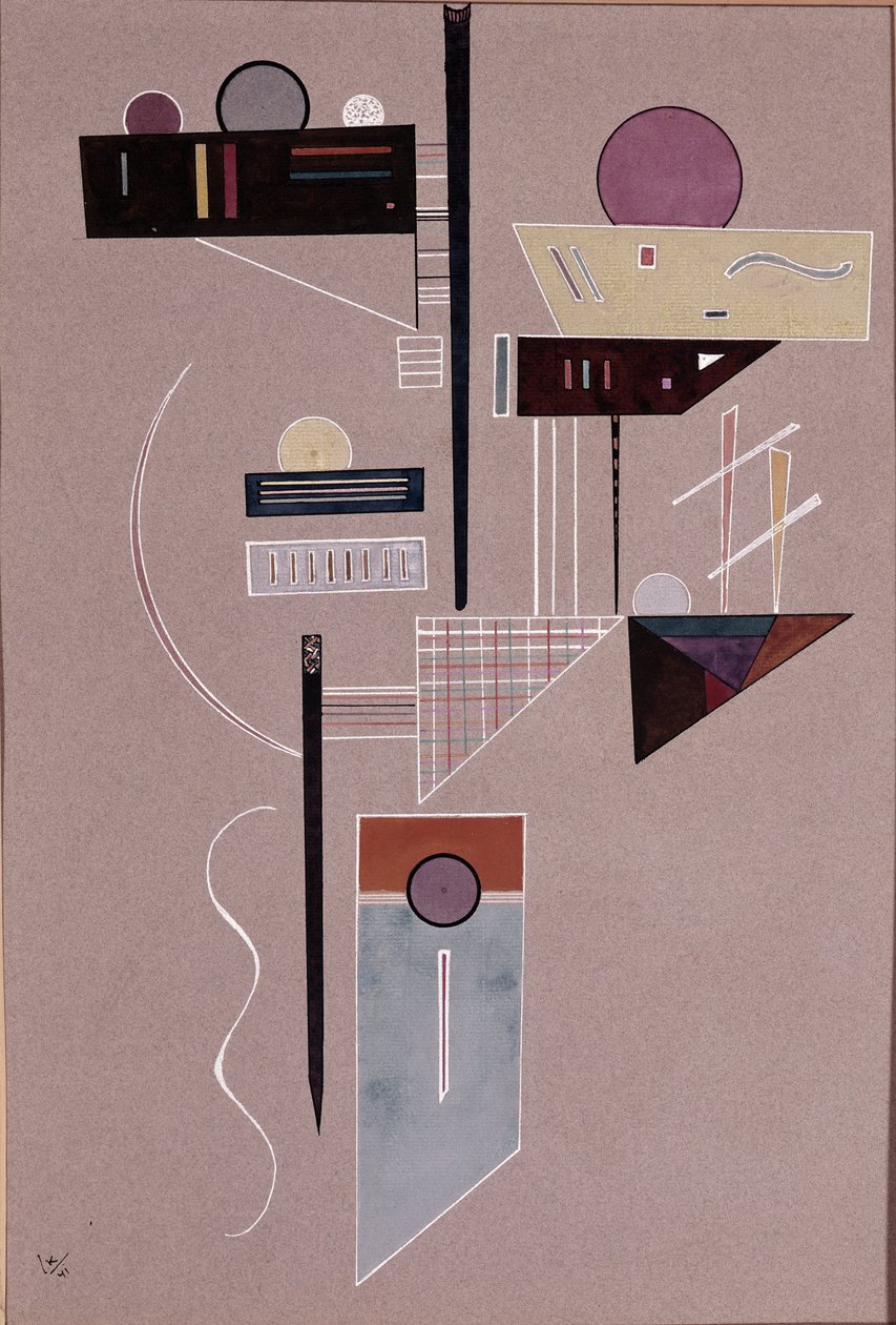 Vassili Kandinskyn sävellysmaalaus tekijältä Wassily Kandinsky