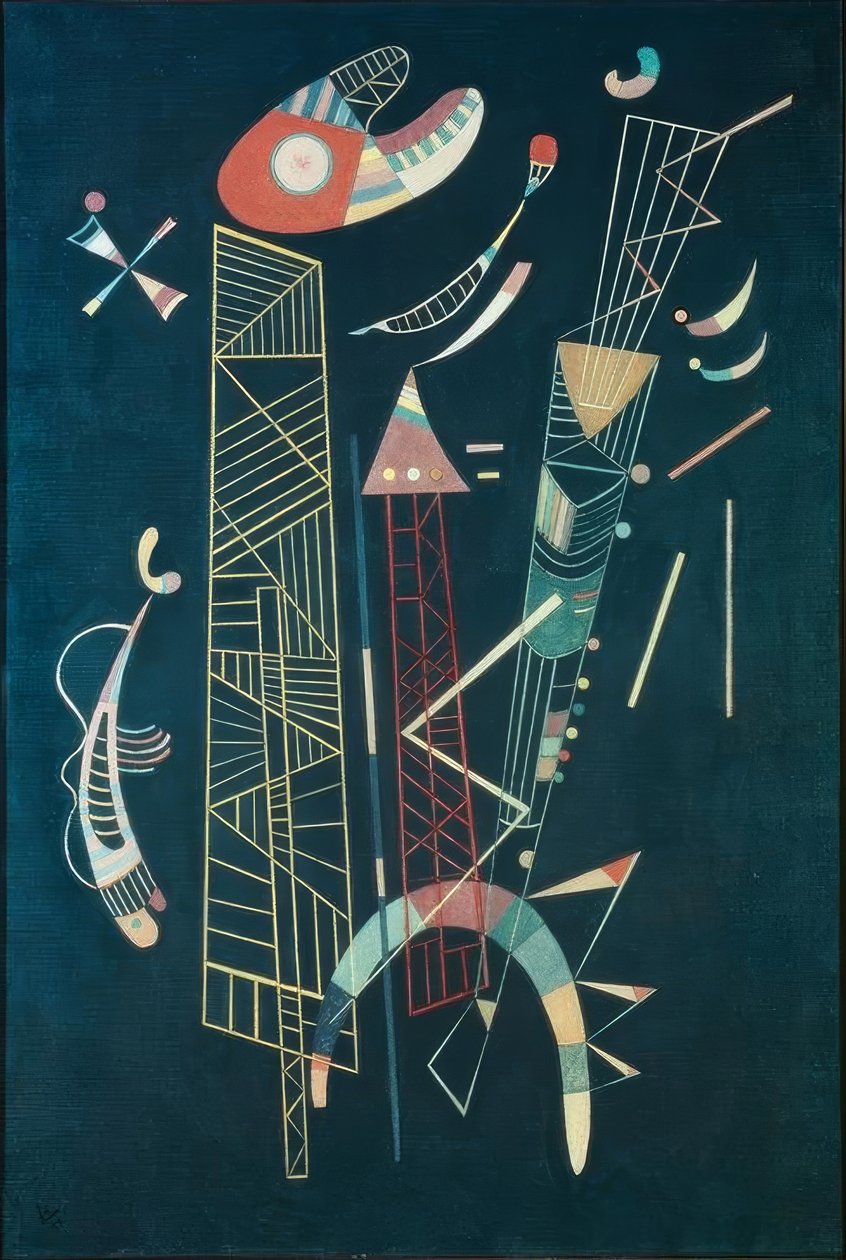 Rakennuslègère tekijältä Wassily Kandinsky