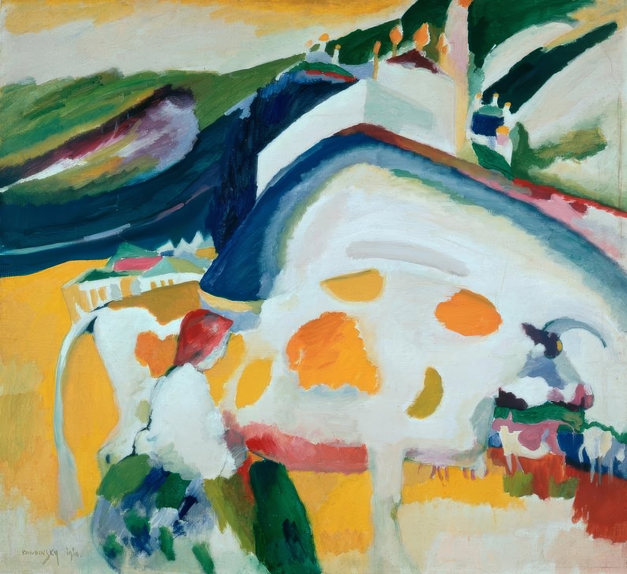 Die Kuh tekijältä Wassily Kandinsky