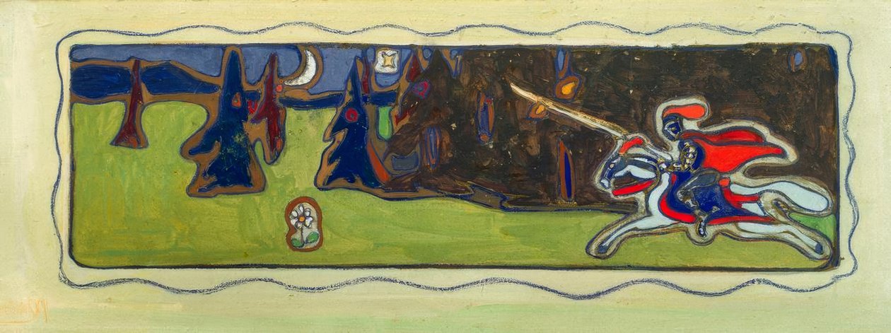 Dämmerung tekijältä Wassily Kandinsky