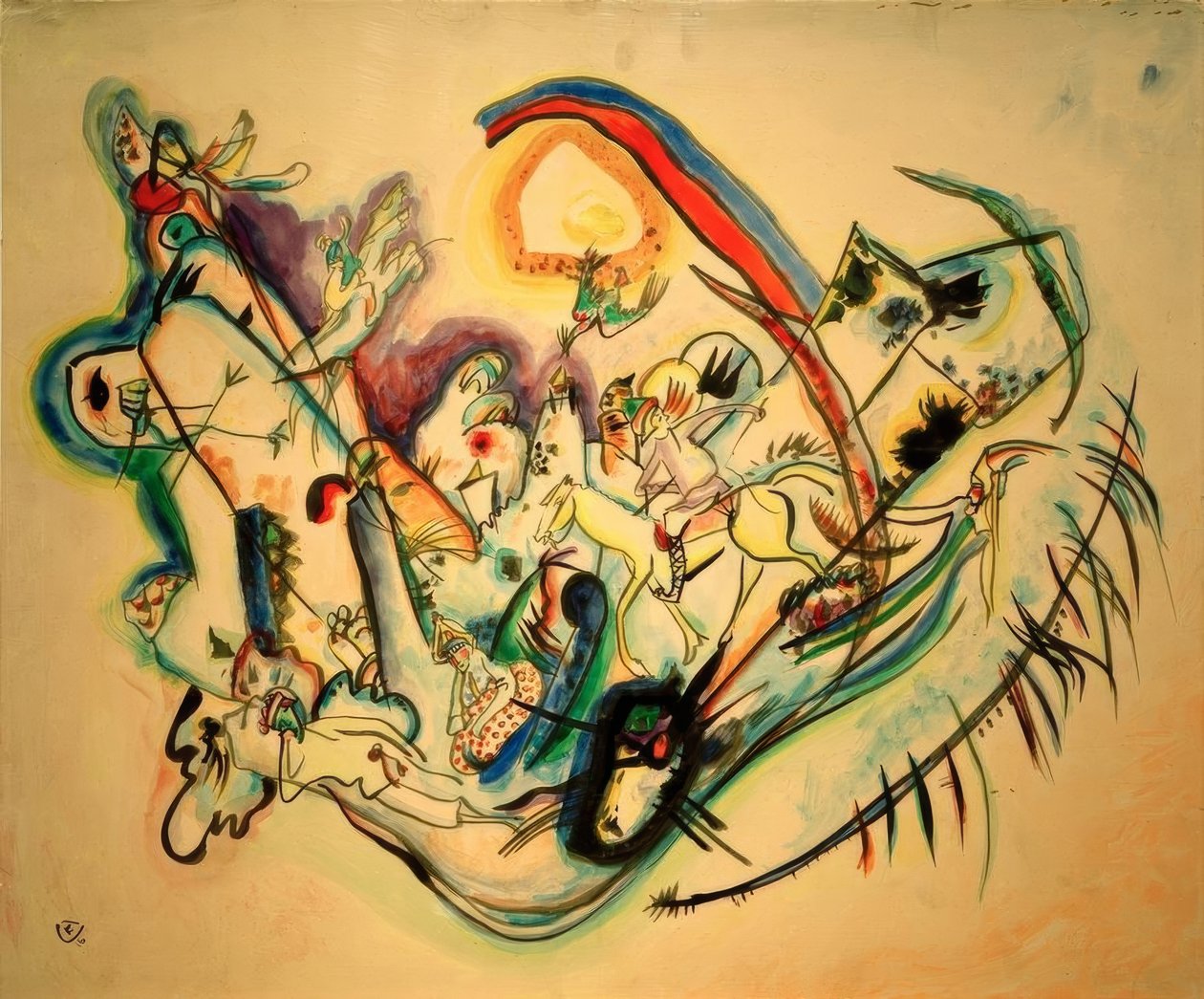 Feuervogel tekijältä Wassily Kandinsky