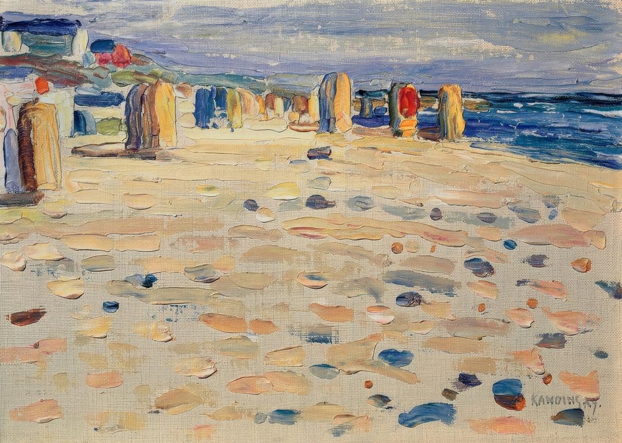 Hollanti – Strandkörbe tekijältä Wassily Kandinsky