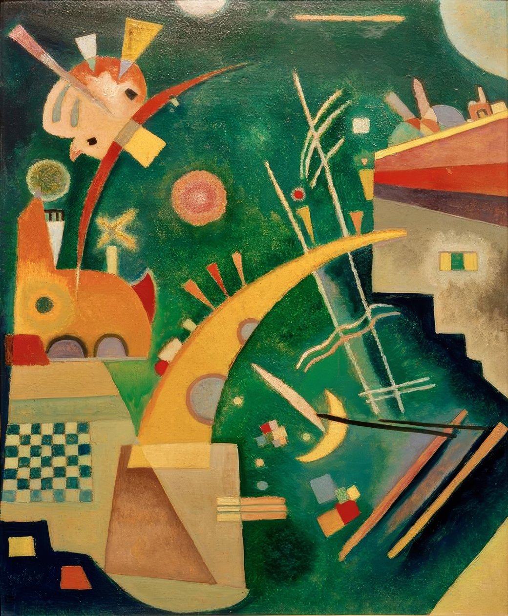 Hornform tekijältä Wassily Kandinsky